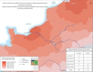 Temps d'accès aux ports en poids lourd par le réseau routier