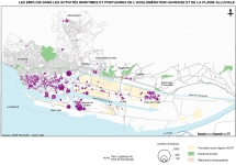 Les emplois dans les activités maritimes et portuaires de l'agglomération Havraise et de la plaine alluvialeLes emplois dans les activités maritimes et portuaires de l'agglomération Havraise et de la plaine alluviale