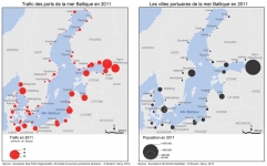 Trafic des ports de la mer baltique en 2011