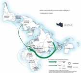 Zones d'origines des importations des marchandises conteneurisées au port de Marseille en 2019